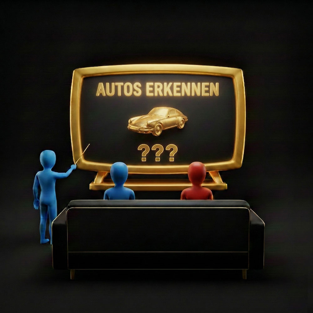 Autos erkennen – Wissen-Spiel für die Crew-Cup-Gameshow