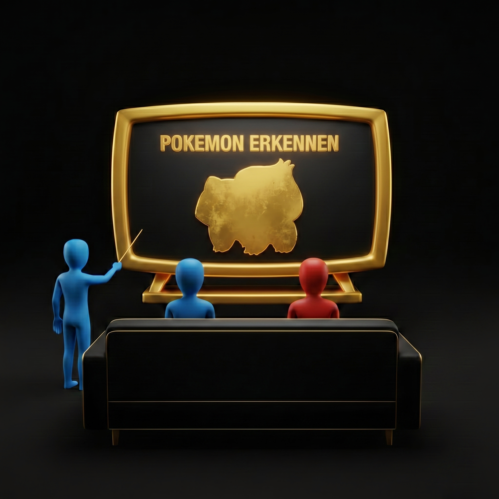 Pokemon erkennen – Wissen-Spiel für die Crew-Cup-Gameshow