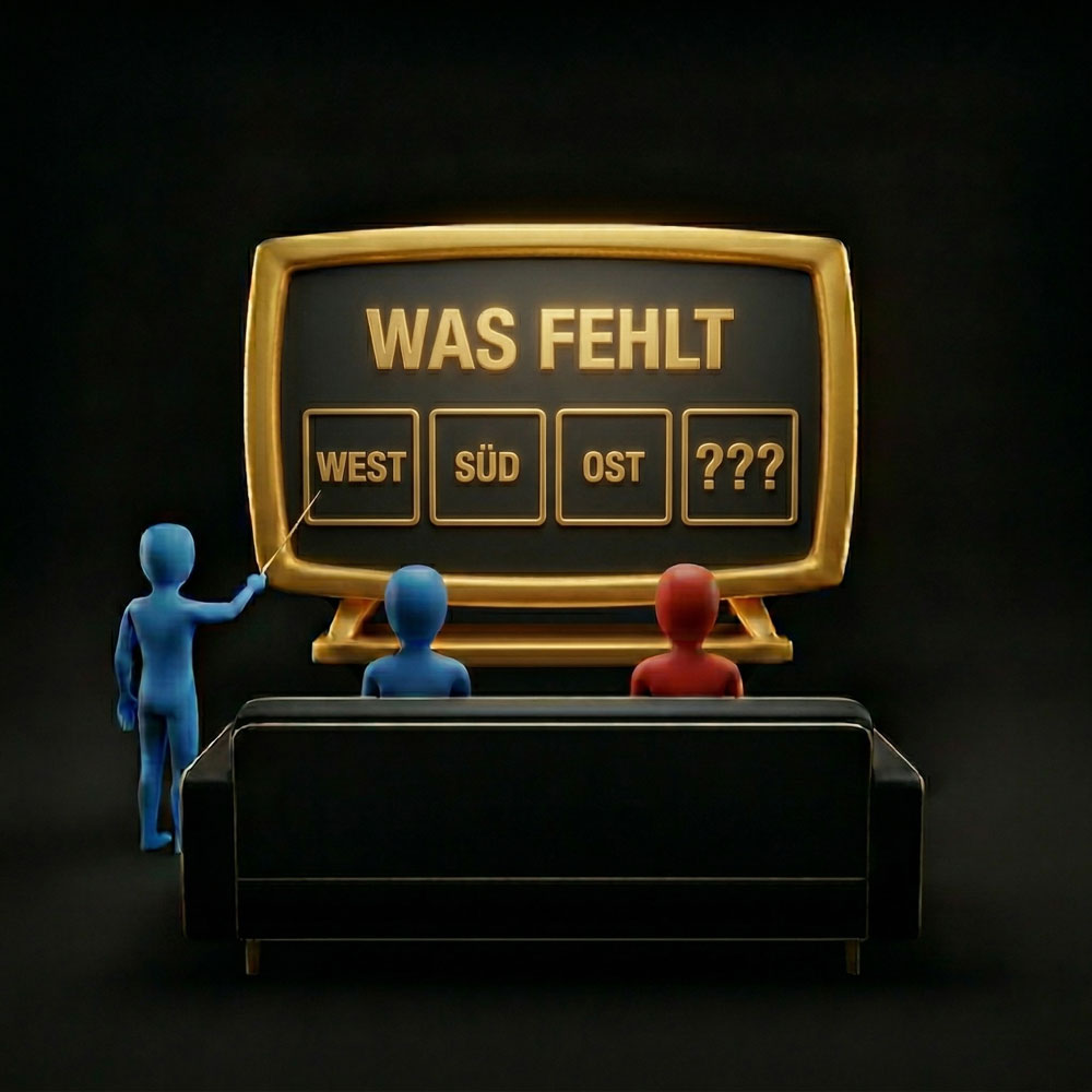 Was fehlt? – Wissen-Spiel für die Crew-Cup-Gameshow
