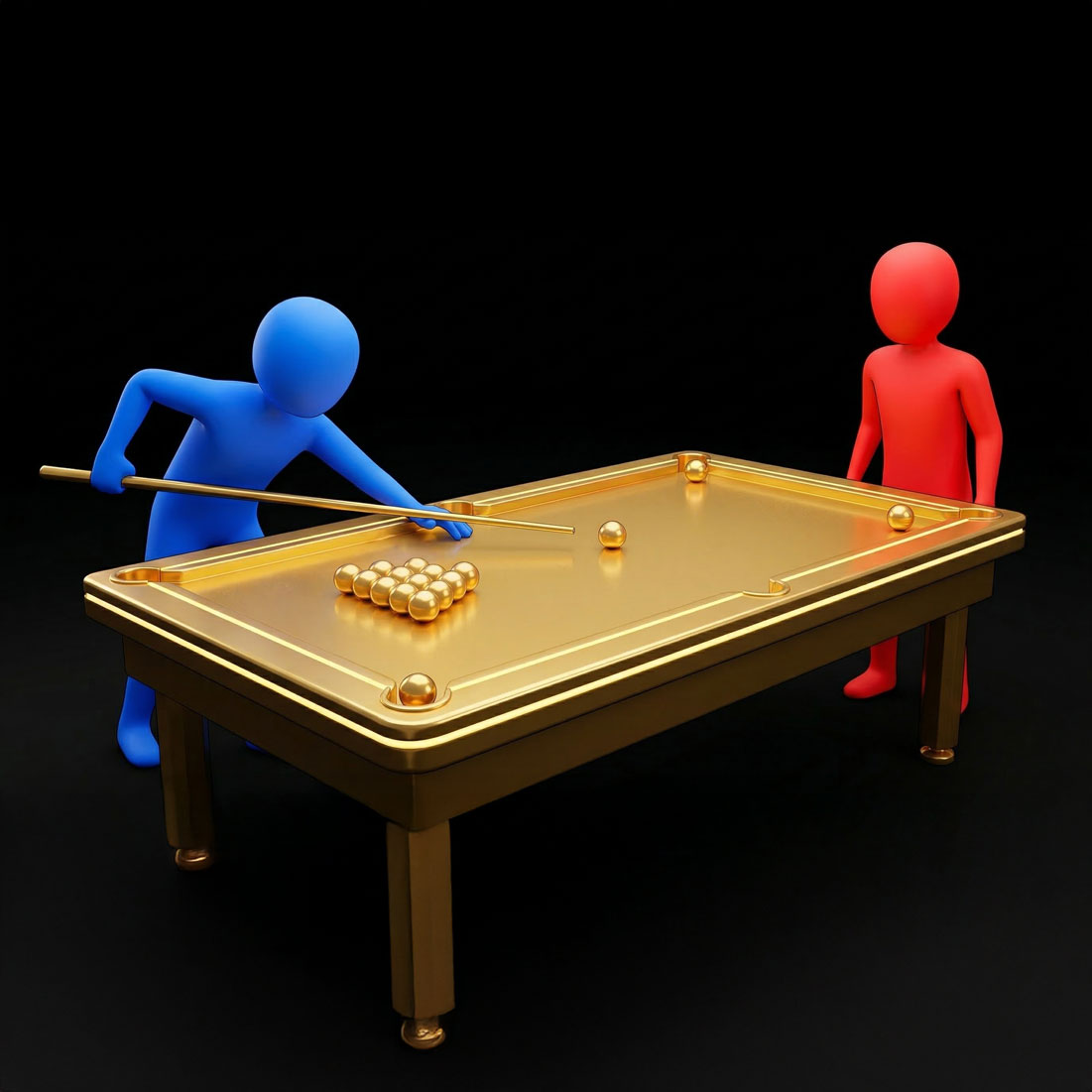 Billiard – Geschick-Spiel für die Crew-Cup-Gameshow