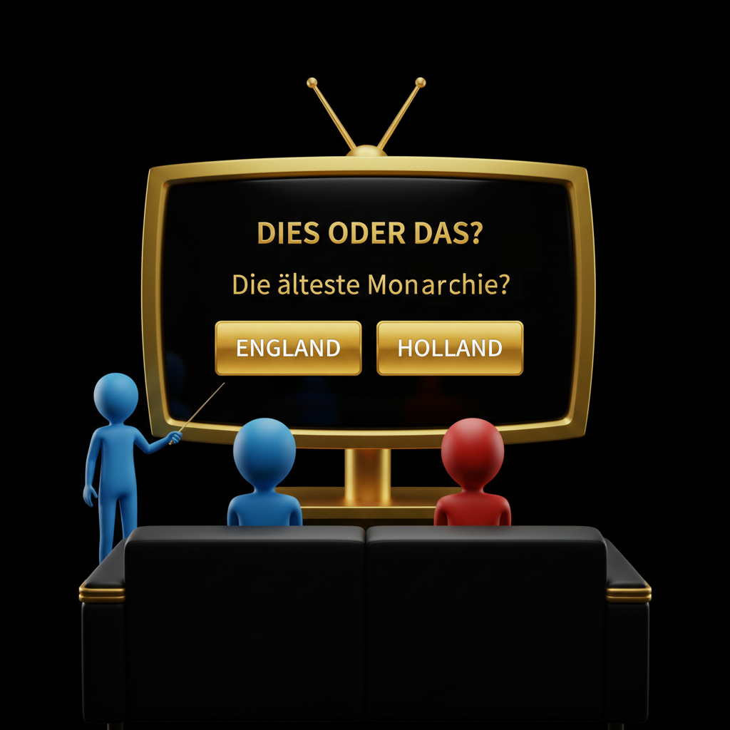 Dies oder Das – Wissen-Spiel für die Crew-Cup-Gameshow
